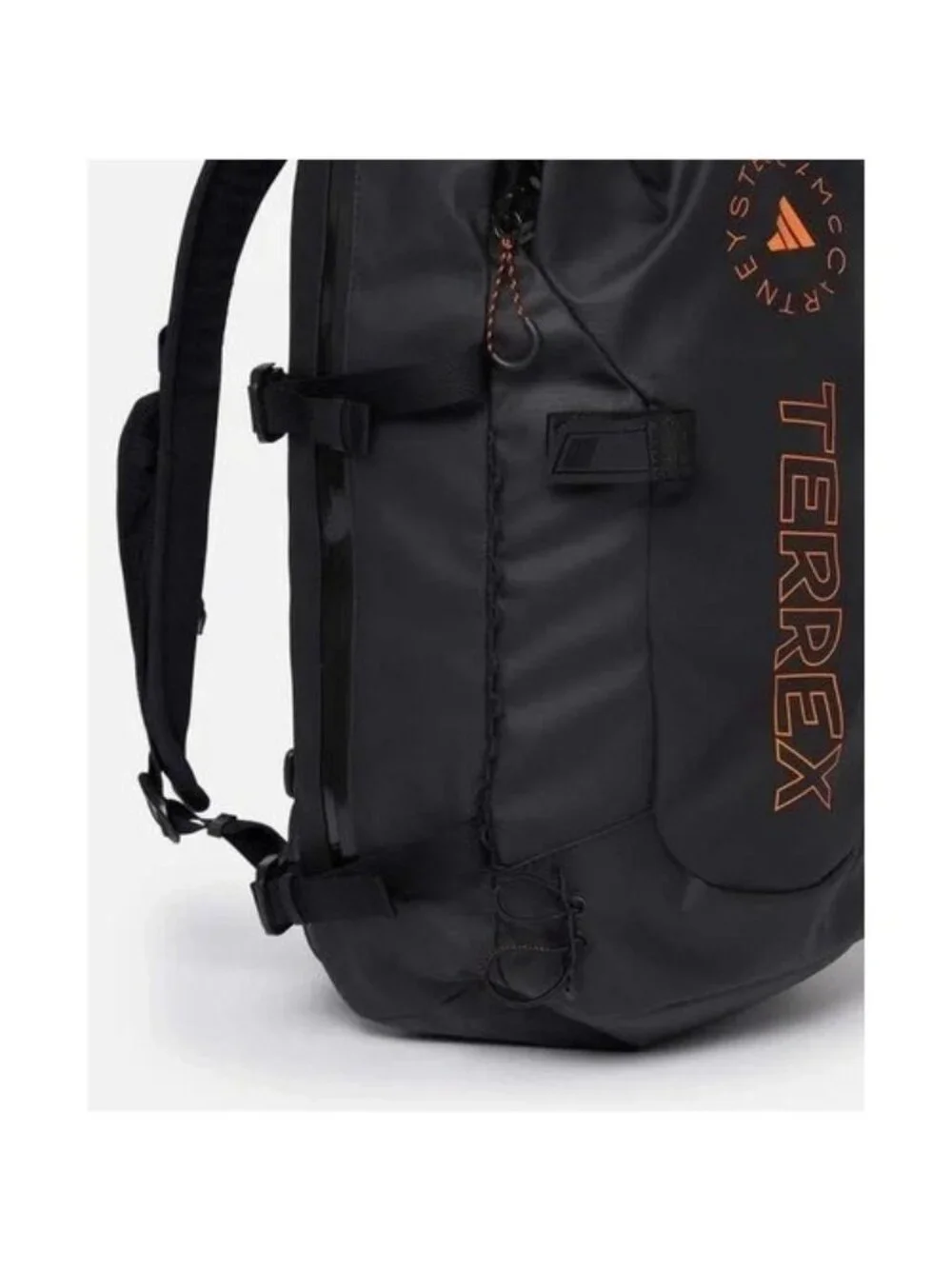 Adidas By Stella McCartney x Terrex Backpack One Size Black Orange IW1614 - Picture 5 of 7